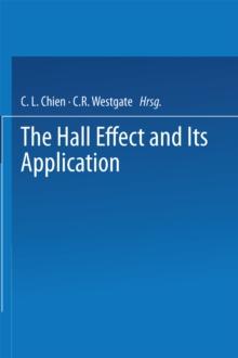 The Hall Effect and Its Applications