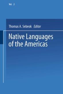 Native Languages of the Americas : Volume 2