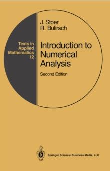 Introduction to Numerical Analysis