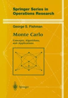 Monte Carlo : Concepts, Algorithms, and Applications