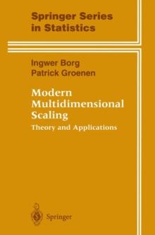 Modern Multidimensional Scaling : Theory and Applications