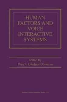 Human Factors and Voice Interactive Systems