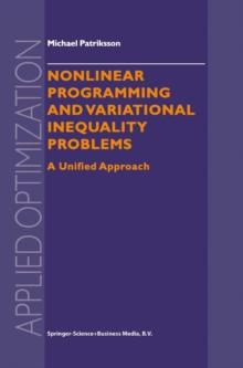 Nonlinear Programming and Variational Inequality Problems : A Unified Approach