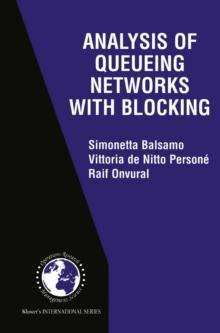 Analysis of Queueing Networks with Blocking