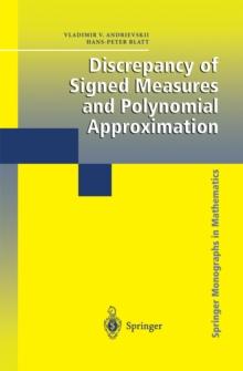 Discrepancy of Signed Measures and Polynomial Approximation