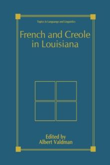 French and Creole in Louisiana