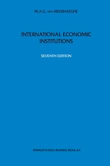 International Economic Institutions