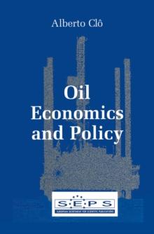 Oil Economics and Policy