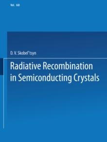 Radiative Recombination in Semiconducting Crystals