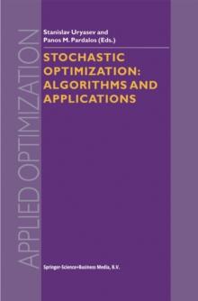 Stochastic Optimization : Algorithms and Applications