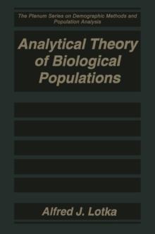 Analytical Theory of Biological Populations