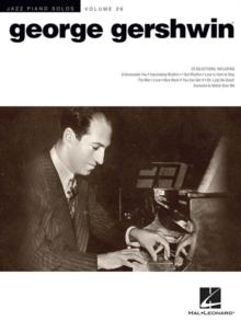 George Gershwin Jazz Piano Solos Volume 26