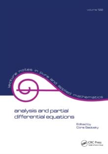 Analysis and Partial Differential Equations : A Collection of Papers Dedicated to Mischa Cotlar