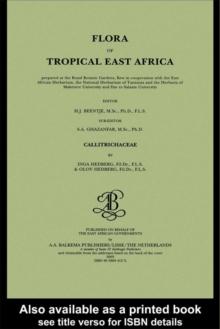 Flora of tropical East Africa - Callitrichaceae (2003)