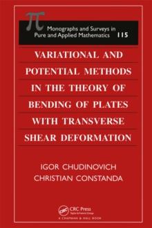 Variational and Potential Methods in the Theory of Bending of Plates with Transverse Shear Deformation