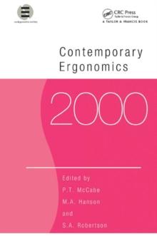 Contemporary Ergonomics 2000