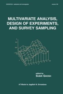 Multivariate Analysis, Design of Experiments, and Survey Sampling