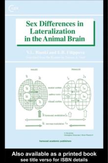 Sex Differences in Lateralization in the Animal Brain