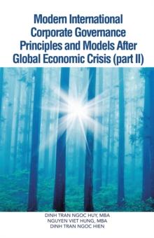 Modern International Corporate Governance Principles and Models After Global Economic Crisis (Part Ii)