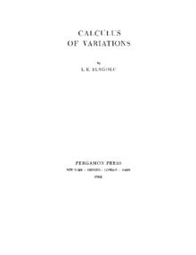 Calculus of Variations