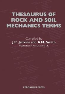 Thesaurus of Rock and Soil Mechanics Terms