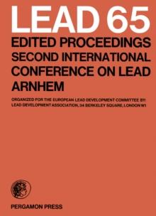 Lead 65 : Edited Proceedings, Second International Conference on Lead, Arnhem