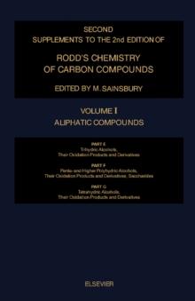 Aliphatic Compounds : Trihydric Alcohols, Their Oxidation Products and Derivatives, Penta- and Higher Polyhydric Alcohols, Their Oxidation Products and Derivatives; Saccharides, Tetrahydric Alcohols,