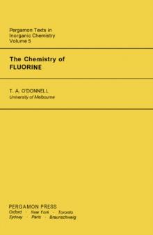 The Chemistry of Fluorine : Comprehensive Inorganic Chemistry