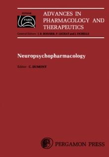 Neuropsychopharmacology : Proceedings of the 7th International Congress of Pharmacology, Paris, 1978