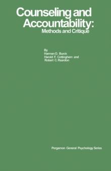 Counseling and Accountability : Methods and Critique