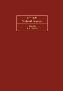 Lithium Needs and Resources : Proceedings of a Symposium Held in Corning, New York, 12-14 October 1977