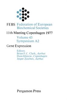 Gene Expression : Protein Synthesis and Control RNA Synthesis and Control Chromatin Structure and Function