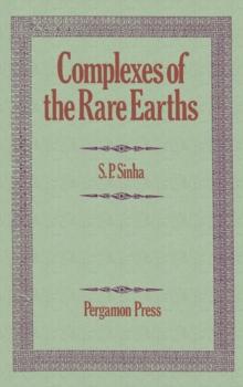 Complexes of the Rare Earths