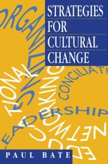 Strategies for Cultural Change