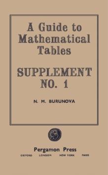 A Guide to Mathematical Tables : Supplement No. 1