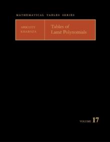 Tables of Lame Polynomials : Mathematical Tables