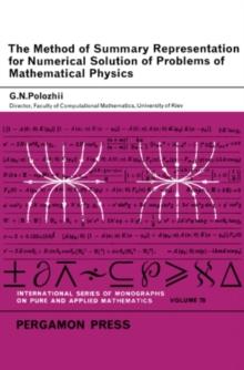 The Method of Summary Representation for Numerical Solution of Problems of Mathematical Physics