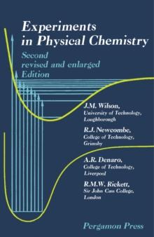 Experiments in Physical Chemistry