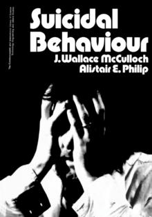 Suicidal Behaviour : The Commonwealth and International Library: Social Work Division