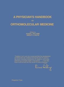 A Physician's Handbook on Orthomolecular Medicine