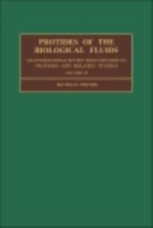 Protides of the Biological Fluids : Proceedings of the Twenty-Ninth Colloquium, 1981