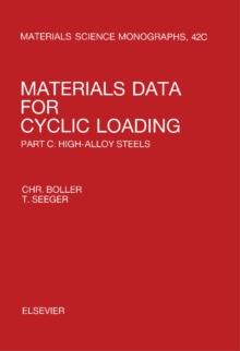 Materials Data for Cyclic Loading : High-Alloy Steels