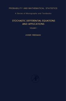 Stochastic Differential Equations and Applications : Volume 1