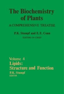 Lipids: Structure and Function : The Biochemistry of Plants