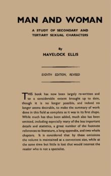 Man and Woman : A Study of Secondary and Tertiary Sexual Characters