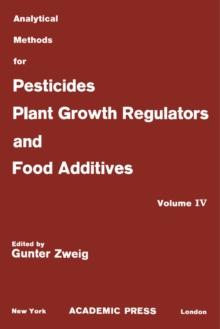 Herbicides : Analytical Methods for Pesticides, Plant Growth Regulators, and Food Additives, Vol. 4