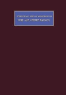 Physical Properties of the Steroid Hormones : International Series of Monographs on Pure and Applied Biology: Biochemistry, Vol. 3