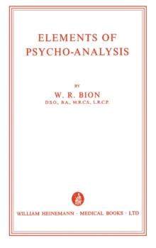 Elements of Psycho-Analysis