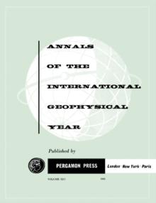 Tables of IGY Monthly Median Ionospheric Data : Annals of The International Geophysical Year, Vol. 13