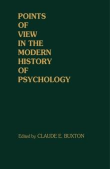 Points of View in the Modern History of Psychology